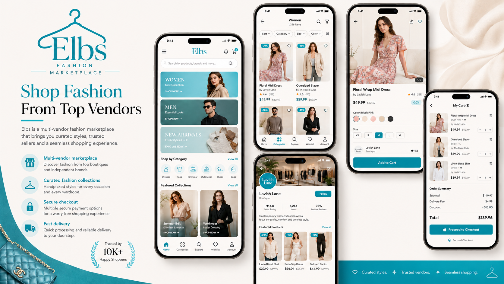 storefront + admin panel